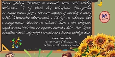 Święto Edukacji Narodowej